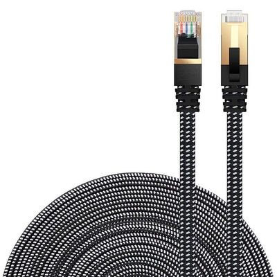 Acquistare Cavo intrecciato di nylon della rete di alta velocità del cavo di Ethernet Cat7 10ft fabbricazione online