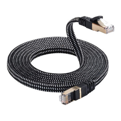 Acquistare Cavo di Ethernet intrecciato di nylon Cat7, cavo della rete di alta velocità di 10ft fabbricazione online