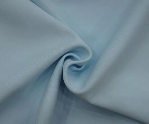 Acquistare Tessuto di poliestere spandex colorato semplice 96 poliestere 4 tessuto di spandex fabbricazione online